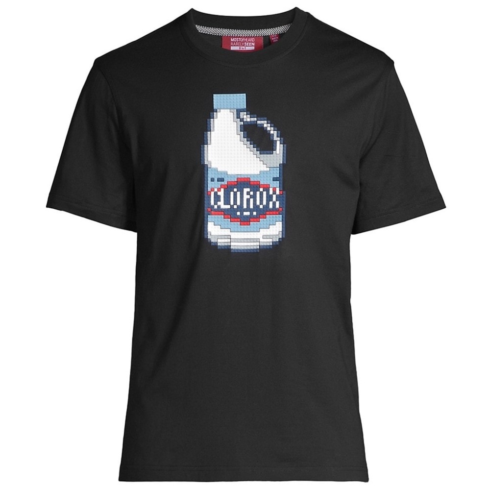 8-BIT by Mostly Heard Rarely Seen Clorox So Fresh T-Shirt Size Large